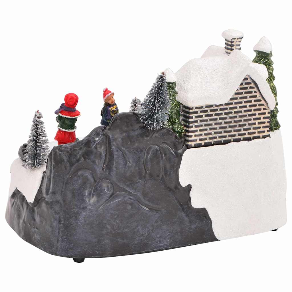 Centro de Mesa Navideño Multicolor 16 x 11,5 x 13 cm Plástico