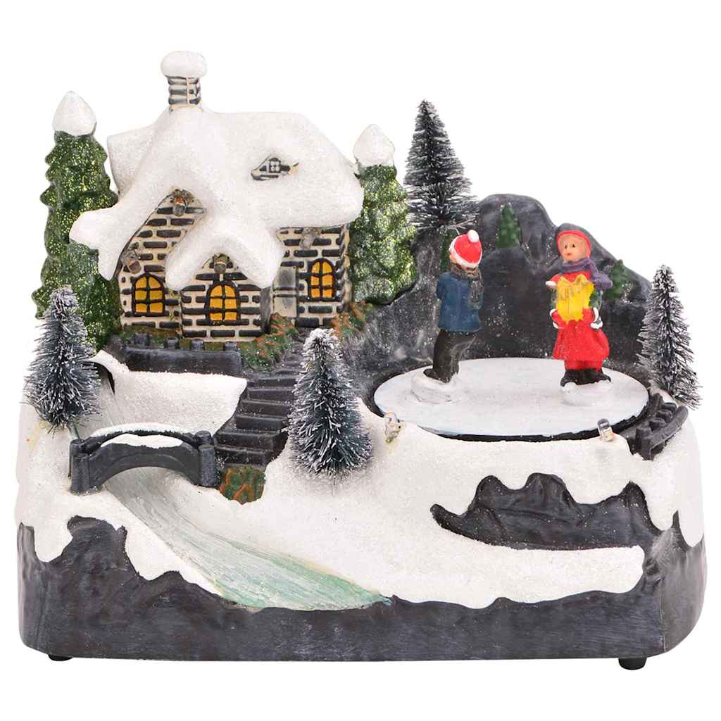Centro de Mesa Navideño Multicolor 16 x 11,5 x 13 cm Plástico