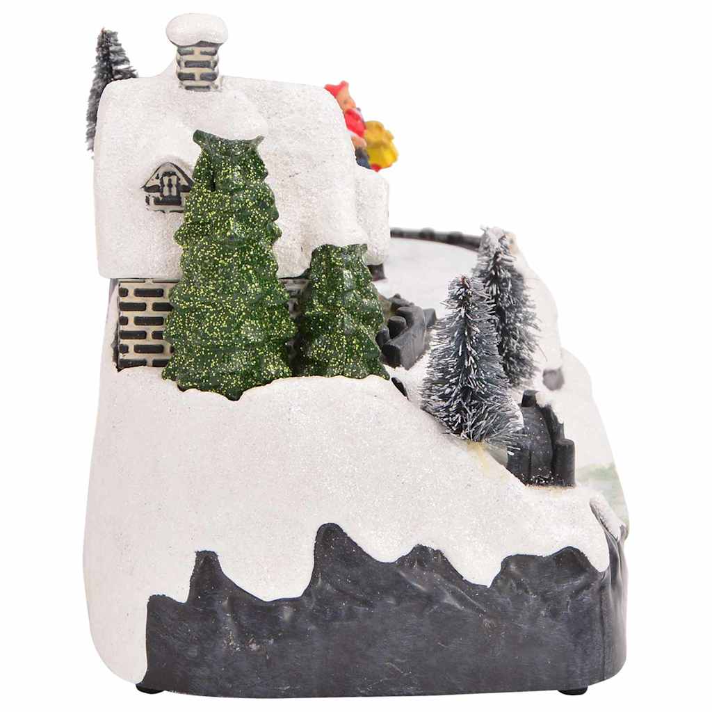 Centro de Mesa Navideño Multicolor 16 x 11,5 x 13 cm Plástico