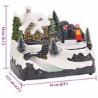 Centro de Mesa Navideño Multicolor 16 x 11,5 x 13 cm Plástico