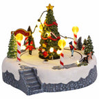 Decoración de Villa Navideña Multicolor 22 x 21,5 x 17 cm