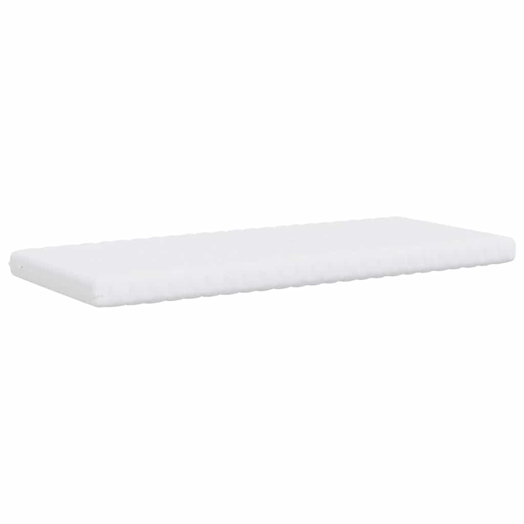 Colchón de espuma de 7 zonas dureza 20 ILD blanco 80x160 cm