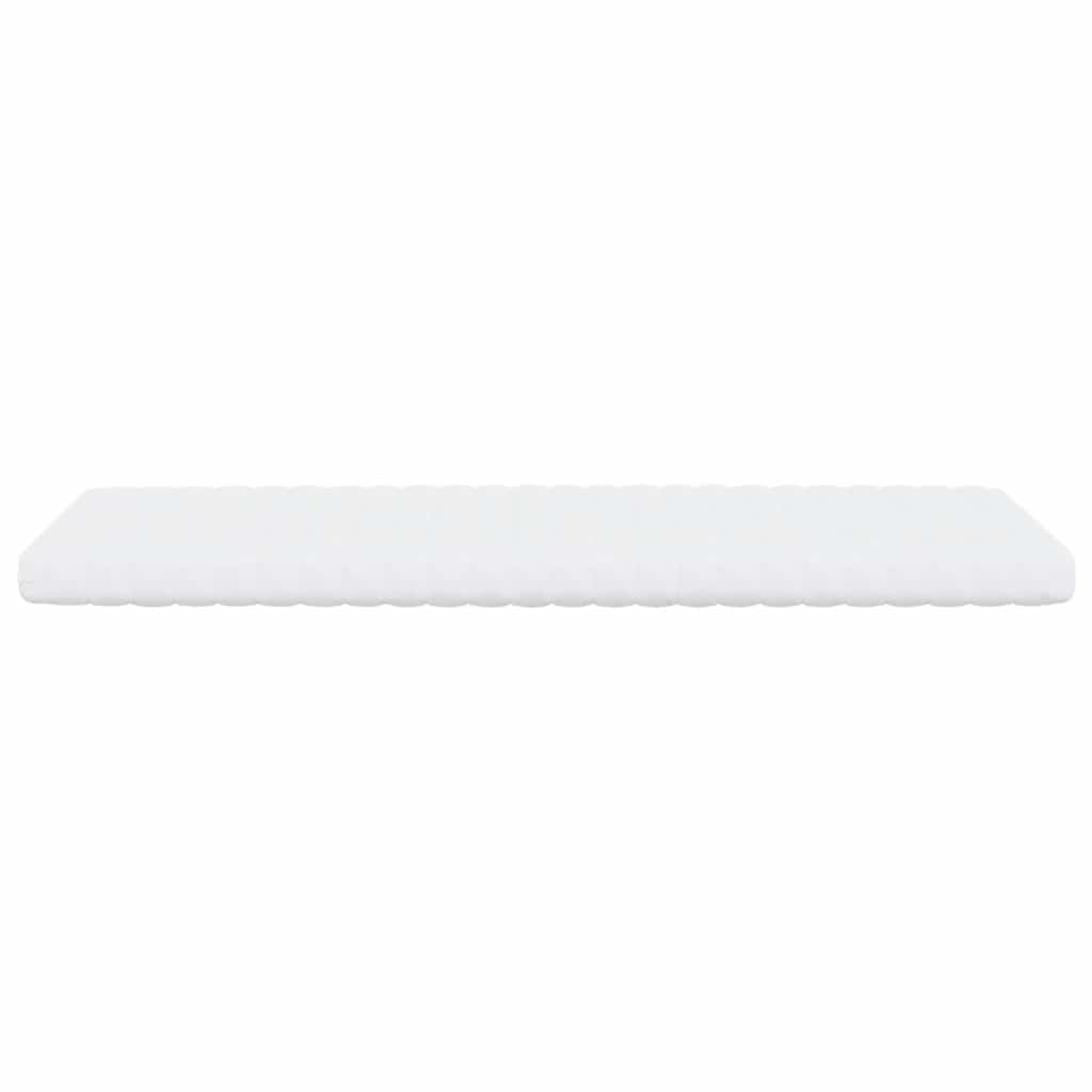 Colchón de espuma de 7 zonas dureza 20 ILD blanco 80x160 cm