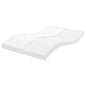 Colchão de espuma de 7 zonas firmeza 20 ILD branco 100x200 cm