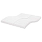 Colchão de espuma de 7 zonas firmeza 20 ILD branco 100x200 cm