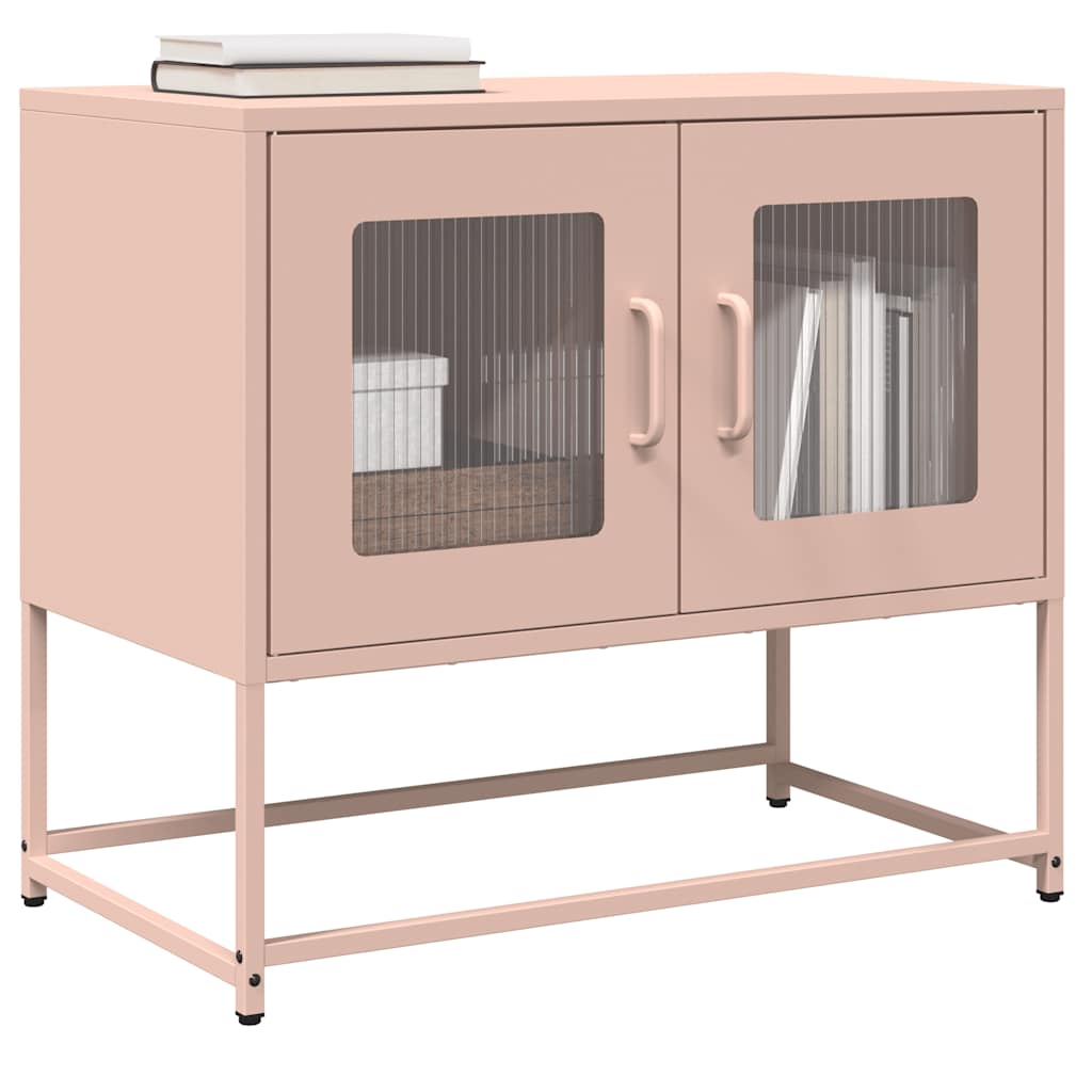 Anthracite cold-rolled steel TV cabinet 100.5x39x60.5 cm