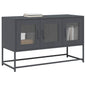 Anthracite cold-rolled steel TV cabinet 100.5x39x60.5 cm
