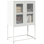 Aparador alto roble ahumado 29,5x34x119,5 cm Madera ingeniería