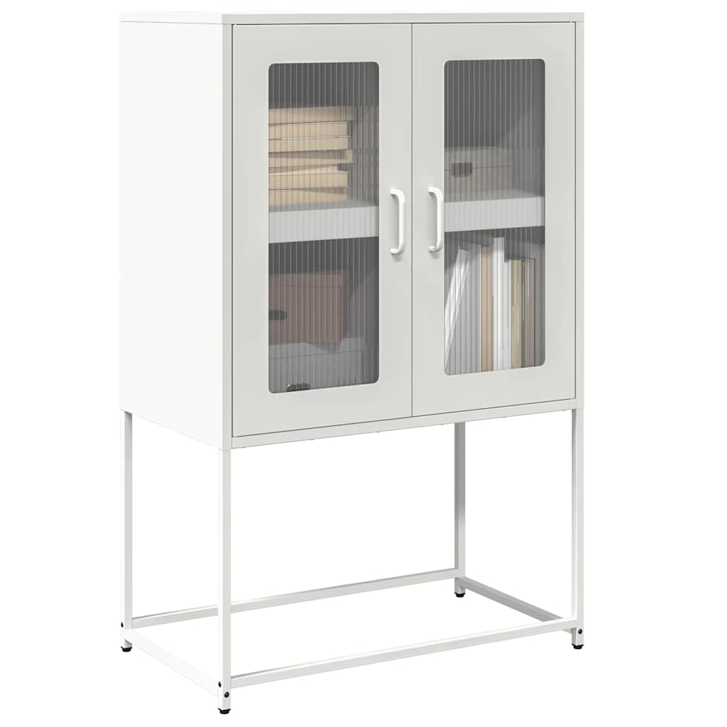 Aparador alto roble ahumado 29,5x34x119,5 cm Madera ingeniería