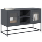 Mueble para TV acero laminado en frío blanco 202x39x43,5 cm