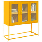 Aparador alto roble ahumado 29,5x34x119,5 cm Madera ingeniería