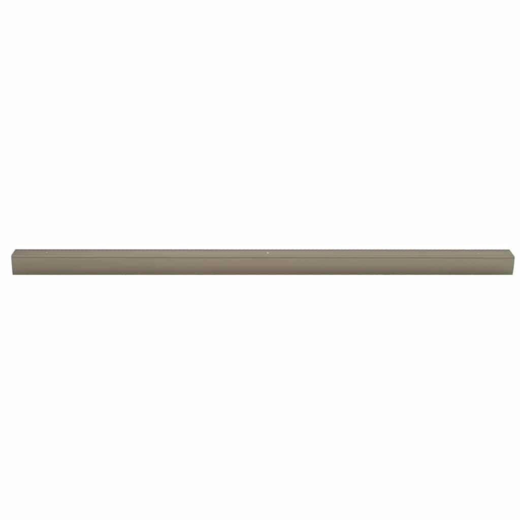 Mamperlanes 10 pcs champán 67 x 3.5 x 3 cm Aluminio