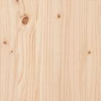 Litera de madera maciza de pino 75x190 cm