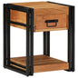 Armario de Noche 2 pcs 30 x 30 x 40 cm Madera de Acacia Sólida