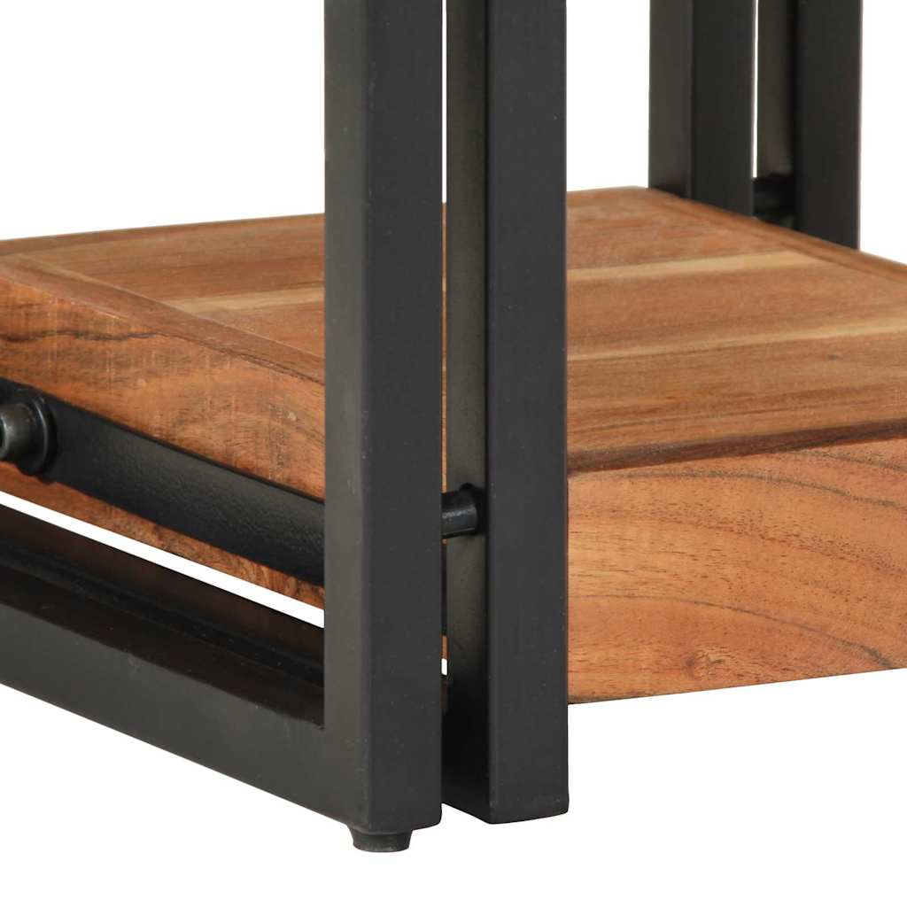 Armario de Noche 2 pcs 30 x 30 x 40 cm Madera de Acacia Sólida