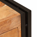 Aparador Marrón 66 x 33 x 70 cm Madera de Acacia Sólida