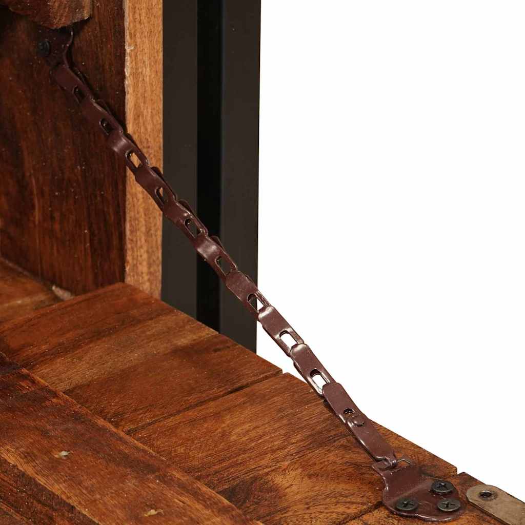 Armario Zapatero Marrón 90 x 38 x 45 cm Madera reciclada maciza