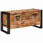 Armario Zapatero Marrón 90 x 38 x 45 cm Madera reciclada maciza