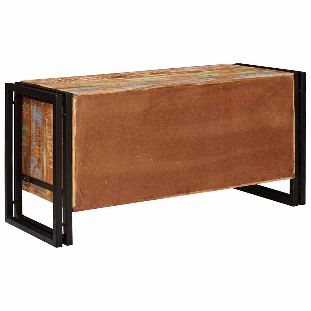 Armario Zapatero Marrón 90 x 38 x 45 cm Madera reciclada maciza