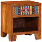 Bedside tables 2 pcs 37x32x50 cm solid reclaimed wood