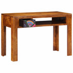 Escritorio con cajón con almacenamiento Marrón 110 x 50 x 73 cm