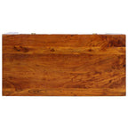 Escritorio con cajón con almacenamiento Marrón 100 x 50 x 75 cm