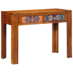 Escritorio con cajón con almacenamiento Marrón 100 x 50 x 75 cm
