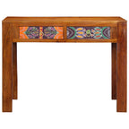 Escritorio con cajón con almacenamiento Marrón 100 x 50 x 75 cm