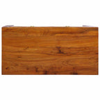 Escritorio con cajón con almacenamiento Marrón 100 x 50 x 75 cm