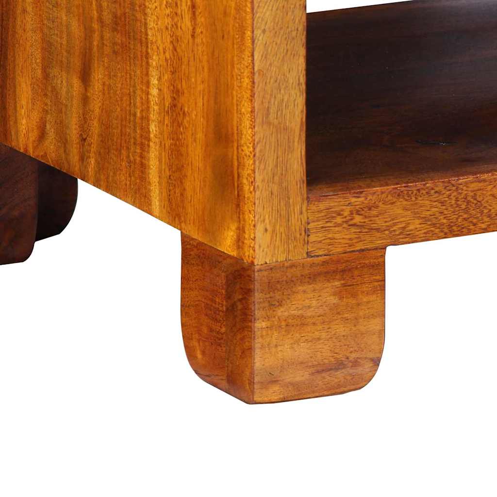 Aparador Multicolor 40 x 35 x 45 cm madera maciza de acacia