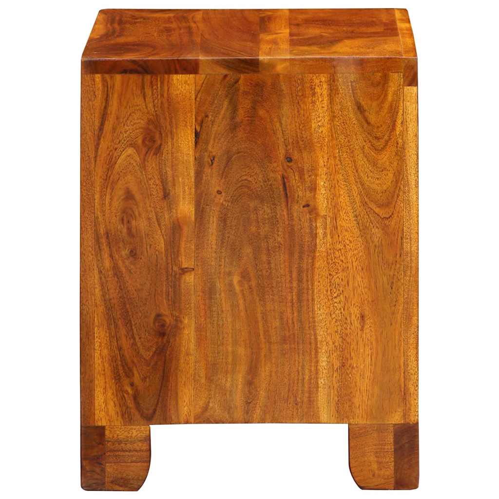 Aparador Multicolor 40 x 35 x 45 cm madera maciza de acacia