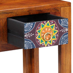 Mesa lateral con cajón Marrón 40 x 30 x 36 cm
