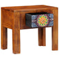 Mesa lateral com gaveta Castanha 40 x 30 x 36 cm