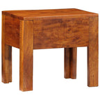 Mesa lateral con cajón Marrón 40 x 30 x 36 cm