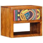 Armario de Noche Marrón 40 x 35 x 35 cm Madera de Acacia Sólida