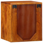 Armario de Noche con cajón 2 pcs Marrón 35 x 30 x 40 cm