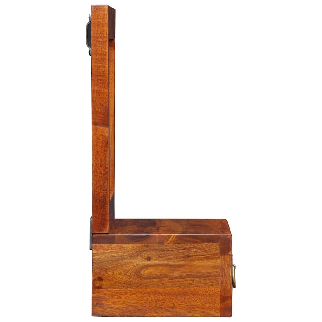 Armario de Pared Marrón 40 x 20 x 50 cm Madera de Acacia Sólida