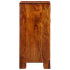 Mesa de Fin Floral con cajón Marrón 40 x 35 x 75 cm
