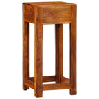 Mesa de Fin Floral con cajón Marrón 35 x 35 x 75 cm