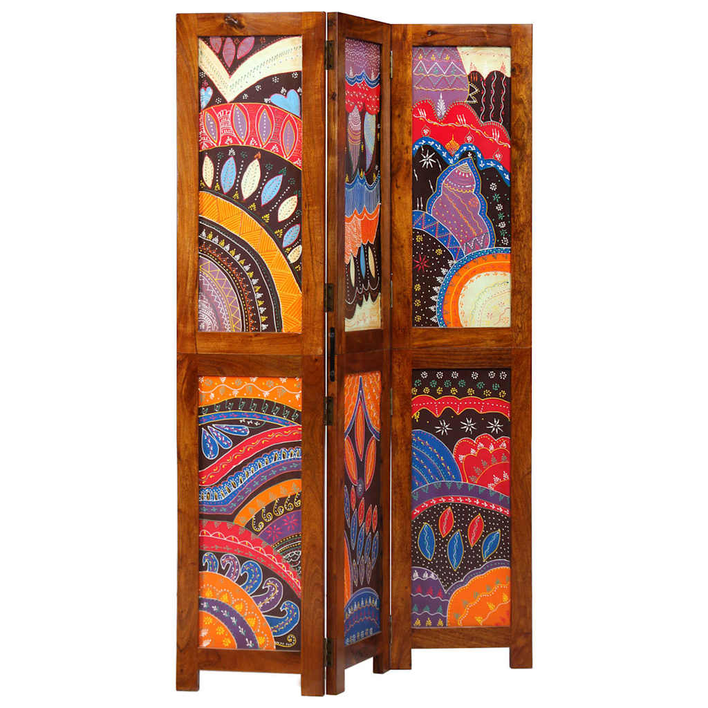 Separador de habitaciones Marrón miel 105 x 1,5 x 160 cm