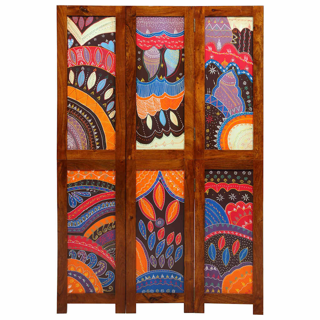 Separador de habitaciones Marrón miel 105 x 1,5 x 160 cm