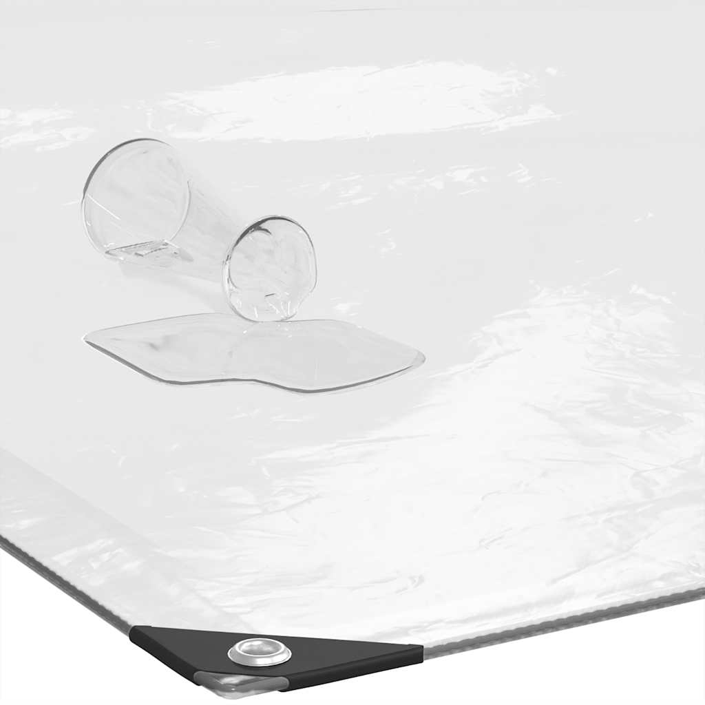 Lona transparente con ojales 2x2 m Polietileno