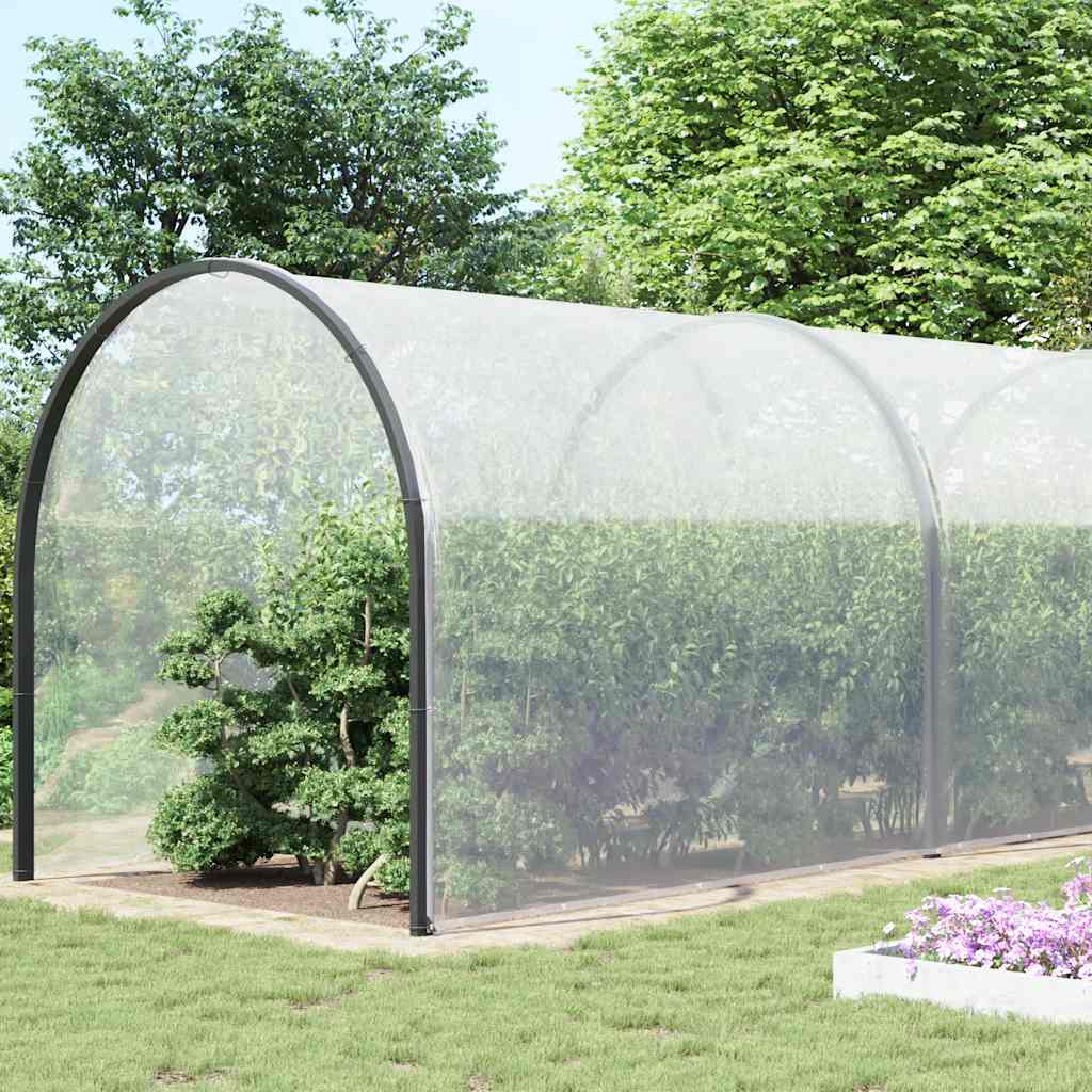 Lona transparente con ojales polietileno 10x10 m