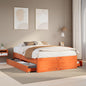 Cama sin colchón blanca 180x200 cm madera de ingeniería