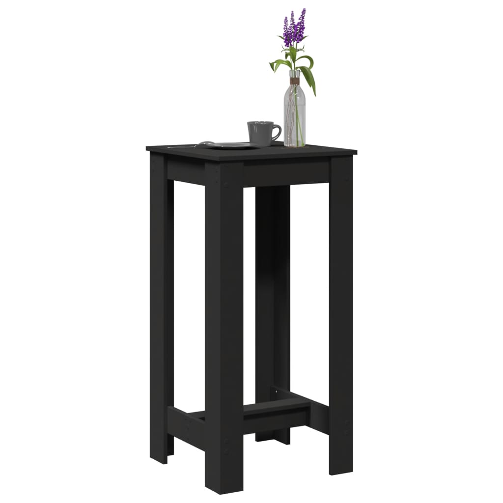 Mesa alta bar madera ingeniería roble artisian 102x50x103,5 cm