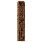 Armario de pared madera ingeniería madera envejecida 80x15x80cm