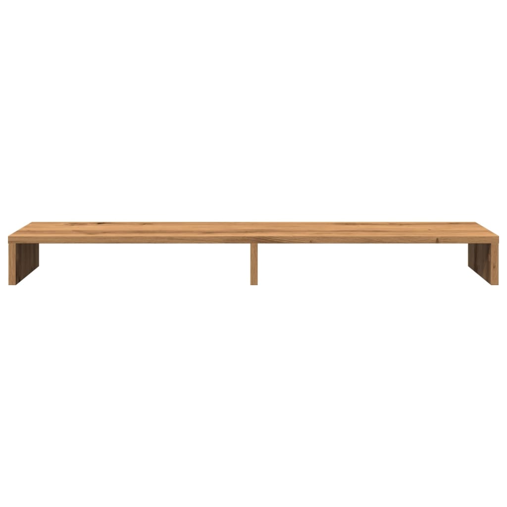 Soporte de pantalla madera ingeniería artisian 100x27x10 cm