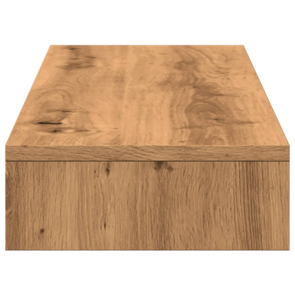 Soporte de pantalla madera ingeniería artisian 100x27x10 cm