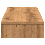Soporte de pantalla madera ingeniería artisian 100x27x10 cm