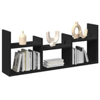 Armario de pared madera de ingeniería marrón roble 80x15x80 cm
